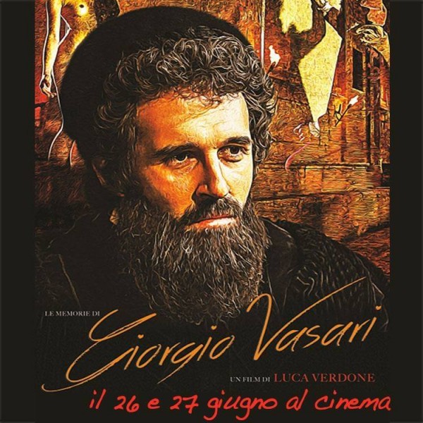 Giorgio Vasari al cinema a giugno con il volto di Brutius Selby