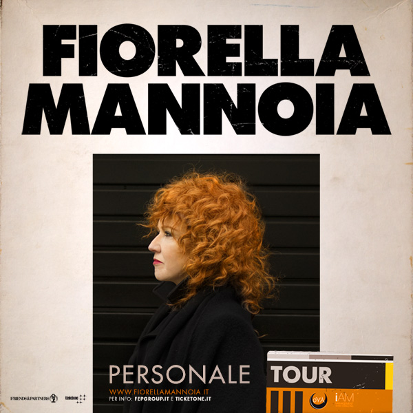 “Personale Tour” parte da Napoli il nuovo tour di Fiorella Mannoia