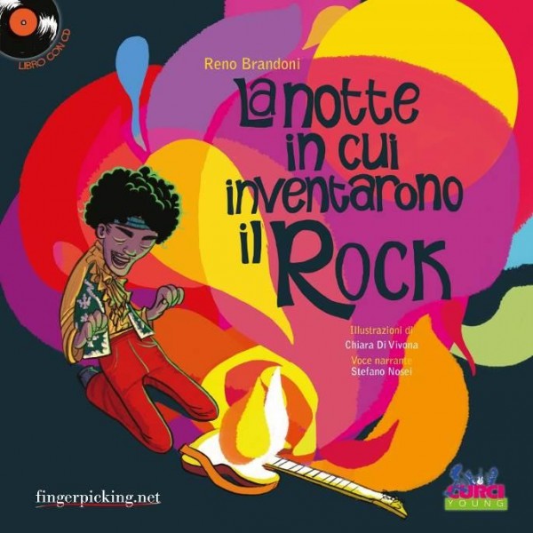 Jimi Hendrix in un libro illustrato di Reno Brandoni