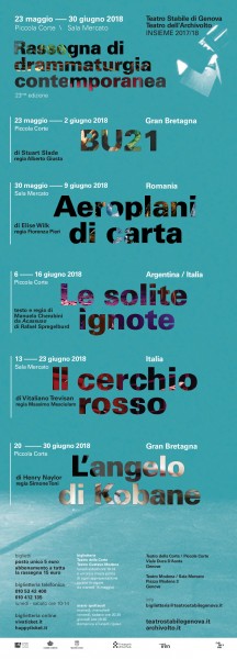 Alla XXIII Rassegna Di Drammaturgia Contemporanea il Teatro Nazionale di Genova porta in scena il presente