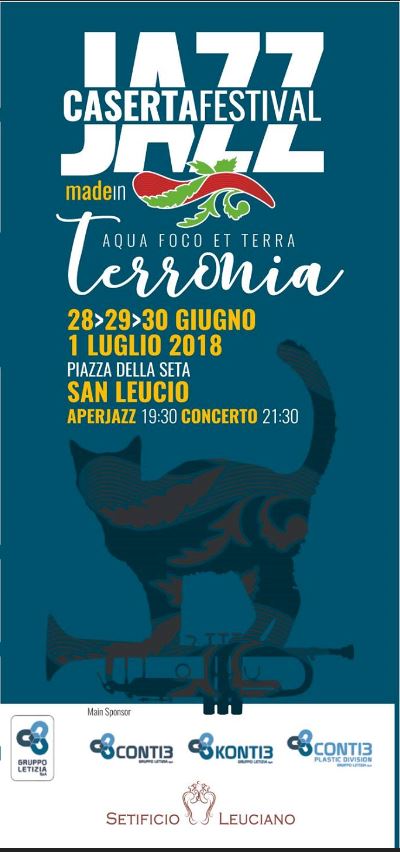 "Caserta Festival Jazz" seconda edizione con 8 meravigliosi concerti
