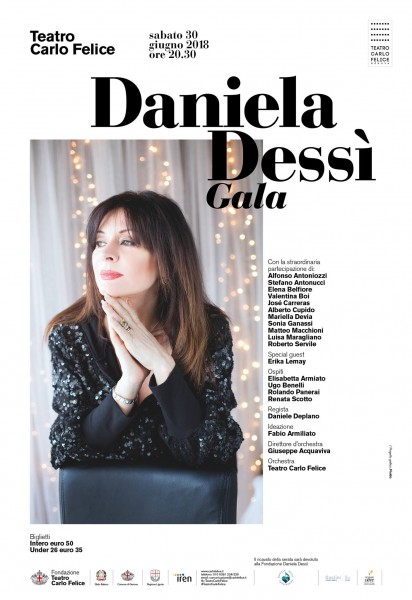 2° DANIELA DESSÌ GALA 2018 Teatro Carlo Felice  30 giugno 2018