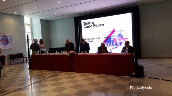 Presentato il cartellone 2018- 2019 del Teatro Carlo Felice