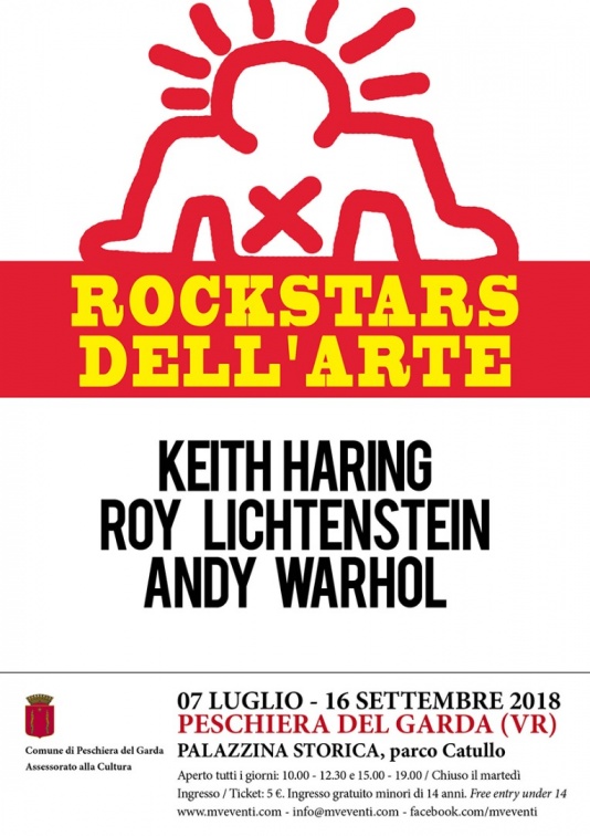 Le rockstars dell'arte in mostra a Peschiera Del Garda