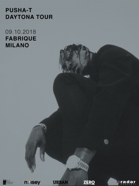 PUSHA T: il 9 ottobre al Fabrique di Milano il king del rap game americano