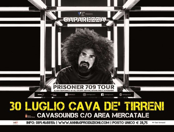 Con il live di Caparezza s’inaugura il CavaSounds