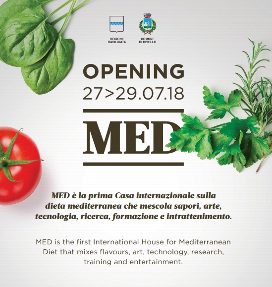 A Rivello arriva il MED con la sua dieta mediterranea