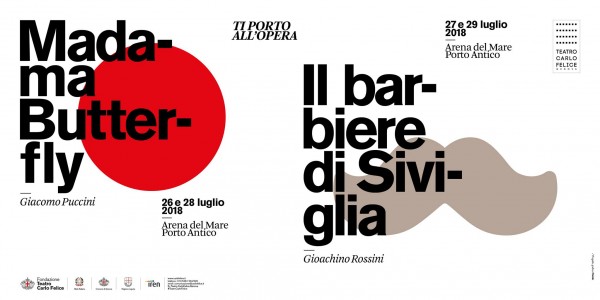 Anche per la prima del barbiere di Siviglia Sold Out 27 luglio 2018 Arena del Mare - Porto Antico