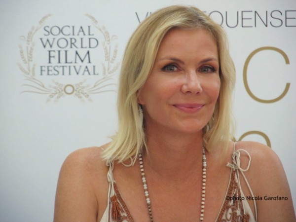 Straordinaria Katherine Kelly Lang madrina al Social World Film Festival - Ecco cosa ha detto