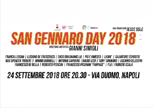 "Per chi sa sciogliersi" la VI Edizione del San Gennaro Day