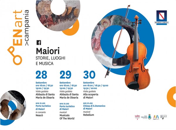 Maiori. Storie, luoghi e musica. Un week end in Costiera con OpenArt