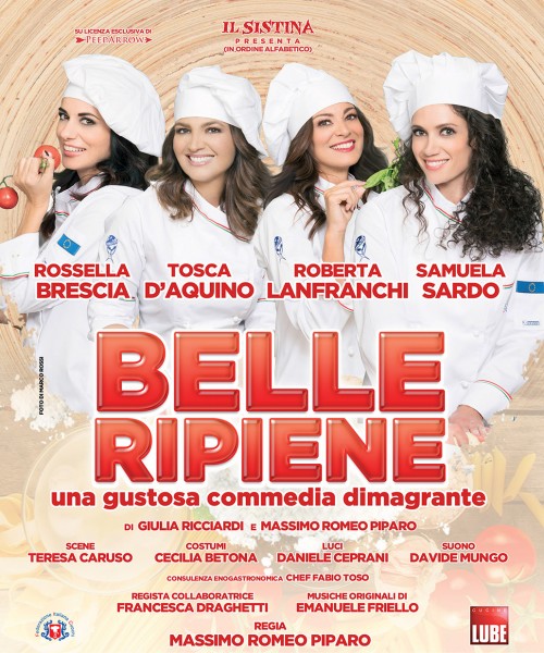 “Belle Ripiene - Una gustosa commedia dimagrante" al Teatro Augusteo di Napoli
