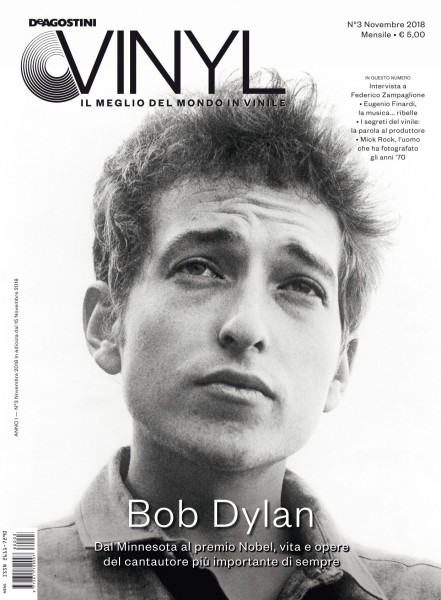 "De Agostini Vinyl" domani in edicola con un’imperdibile cover story dedicata a Bob Dylan