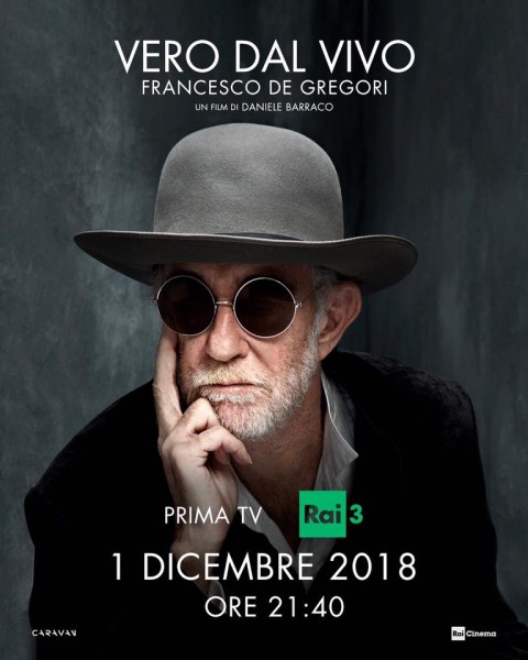 "Vero dal Vivo" il film documentario sul tour di Francesco De Gregori