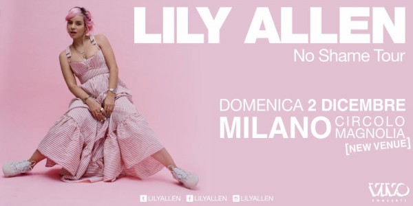 Lily Allen data esclusiva italiana al Magnolia di Milano