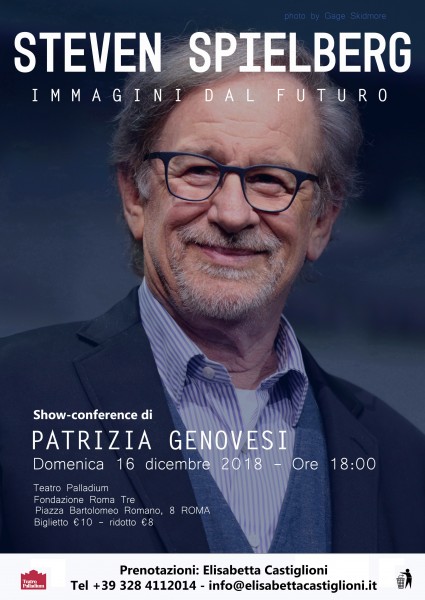“Immagini dal Futuro” uno show-conference su Steven Spielberg di Patrizia Genovesi