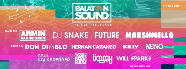 Il Balaton Sound 2019 annuncia i primi nomi della line-up con Marshmello, Armin Van Buuren, Dj Snake e Paul Kalkbrenner  