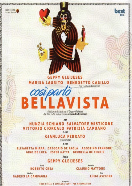 Laurito Gleijeses Casillo tris d'assi al Diana di Napoli in  "Così parlò Bellavista"