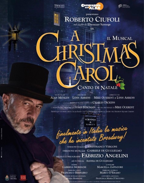 " A Christmas Carol". Video intervista a Roberto Ciufoli, Fabrizio Angelini e Gabriele de Guglielmo