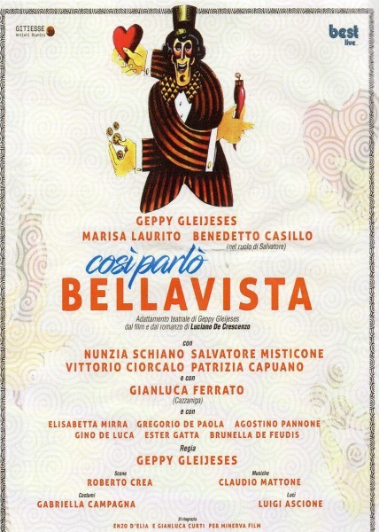 Lo spettacolo delle feste al teatro Diana di Napoli: Così parlò Bellavista fino al 6 gennaio 2019.