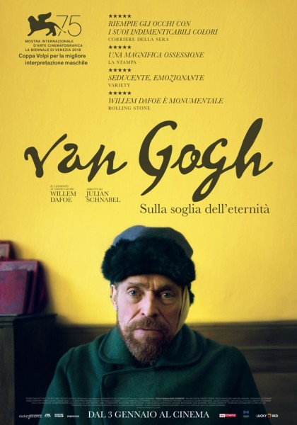 Van Gogh. Sulla soglia dell’eternità di Julian Schnabel al cinema. Recensione
