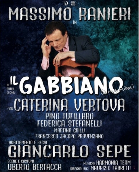 Il Gabbiano (à ma mère). Massimo Ranieri e Caterina Vertova al Diana di Napoli