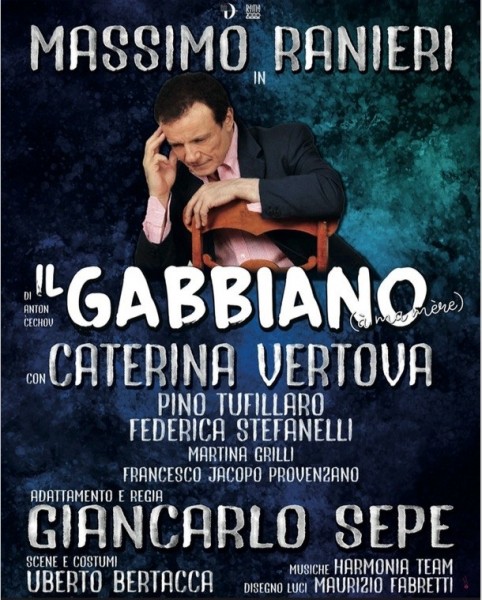 Al Diana di Napoli “Il Gabbiano” di Anton Cechov per la regia di Giancarlo Sepe con Massimo Ranieri fino al 24 febbraio 2019.