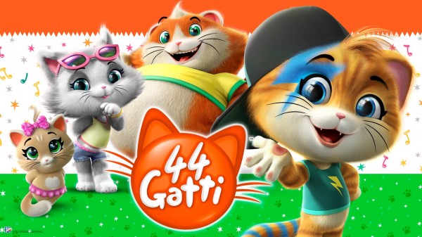 “44 gatti” i nuovi episodi della serie animata record di ascolti su Rai Yoyo 