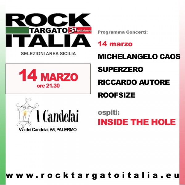 Rock Targato Italia  Selezioni Area Sicilia