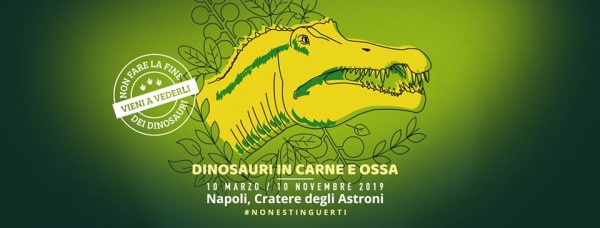 "Dinosauri in carne ed ossa". La preistoria rivive nel cratere degli Astroni