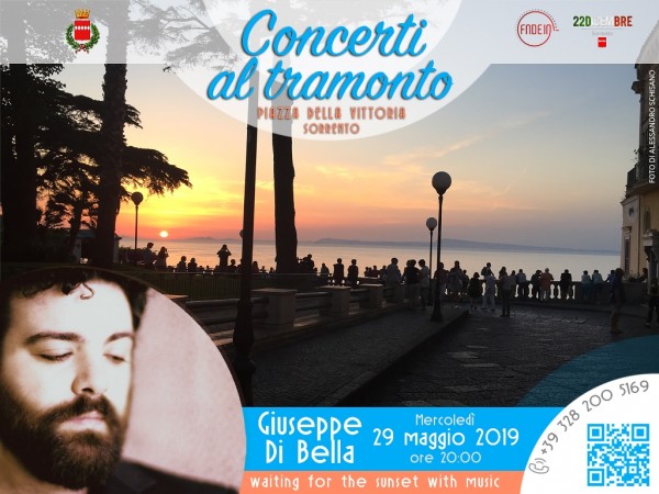 Giuseppe Di Bella con il “Fuddia” live apre la II edizione del “Concerti al tramonto” 
