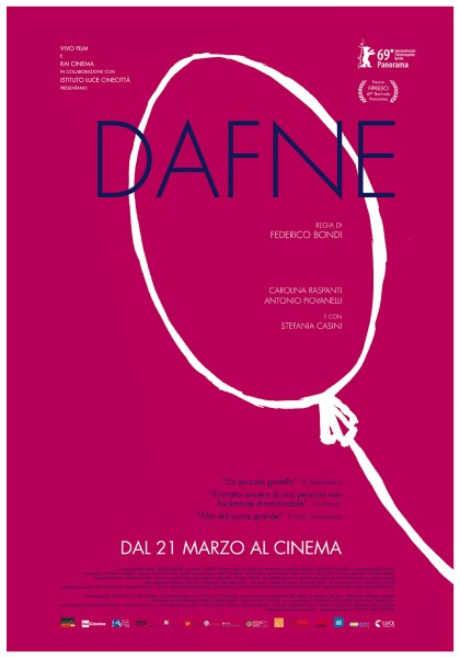 Il 6 luglio il Cinema Ariston di Taranto ospiterà la proiezione del Film "Dafne"