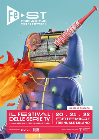 FeST - Il Festival delle Serie Tv alla triennale di Milano a settembre. Ecco la locandina e il tema