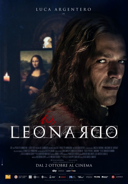“Io, Leonardo”, Luca Argentero è Leonardo Da Vinci al cinema. Trailer