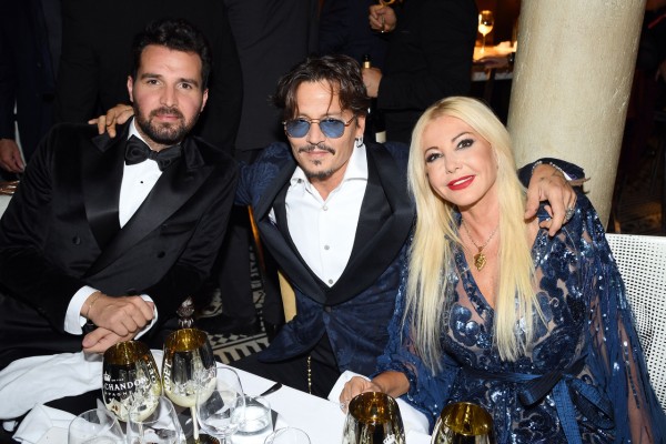 Johnny Deep party esclusivo a Palazzina Red Passion a Venezia