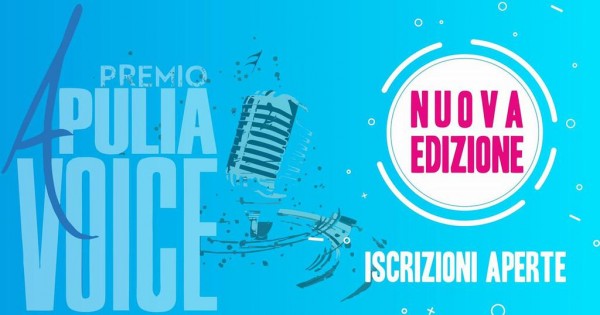 Premio Apulia Voice: si aprono le iscrizioni per partecipare ai casting.