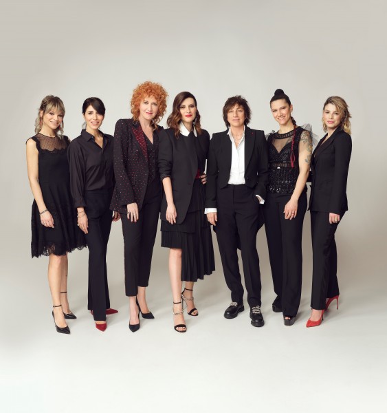 Una. Nessuna. Centomila.  Il Concerto: Mannoia, Emma,  Giorgia, Elisa, Nannini, Pausini e Alessandra Amoroso