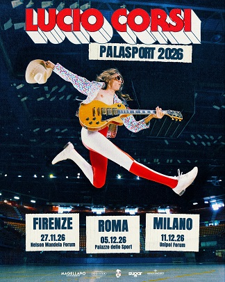 Dal club al palazzetto: Lucio Corsi compie il grande salto a fine 2026
