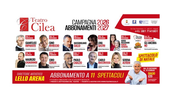 Al Cilea la stagione 2026/27 è una festa popolare: undici titoli tra Scarpetta, Eduardo e risate d'autore