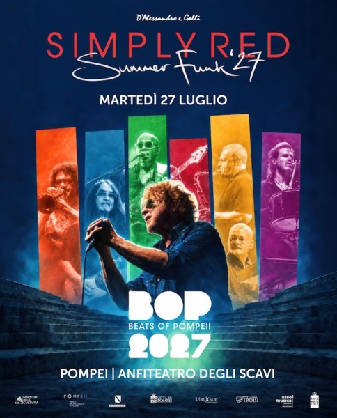 Aspettando Pompei, Simply Red: online il video live di "Reach Out, I'll Be There"