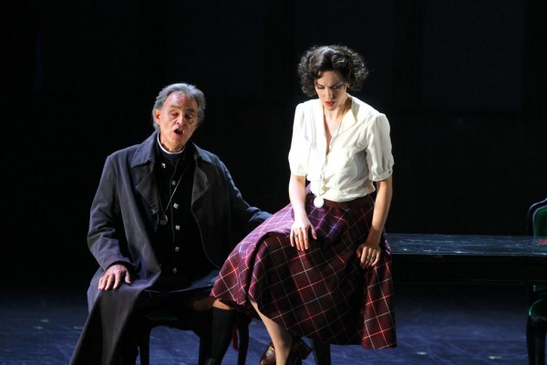 Edgardo (A. Bocelli ) e Lucia (Z. Markovà) Foto di Marcello Orselli