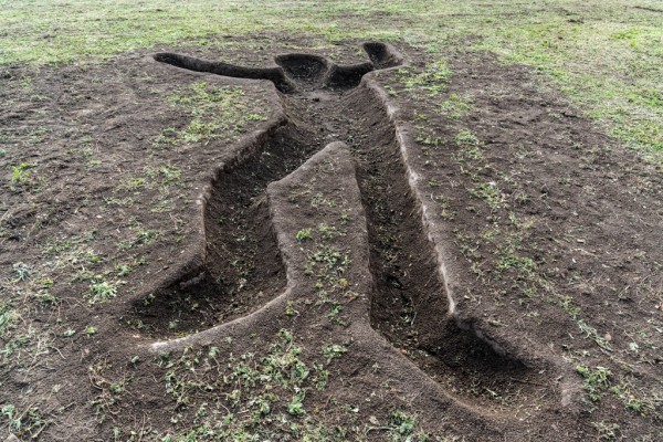 Ruth Beraha, GOLIA 800X300cm,  ph. OKNO studio